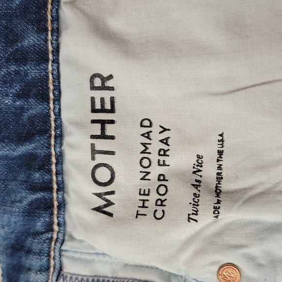 Mother the Nomad Crop Fray Twice as Nice - Size 28 - Picture 9 of 9